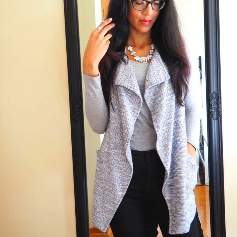 Blue vest